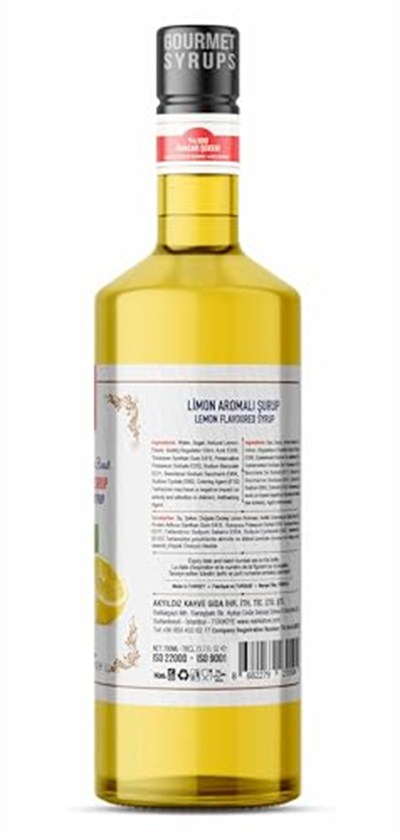 Nish Limon Aromalı Şurup 700 ML - P