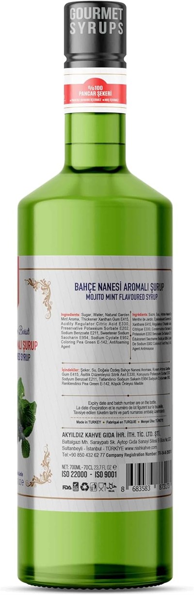 Nish Nane Aromalı Şurup 700 ML - P