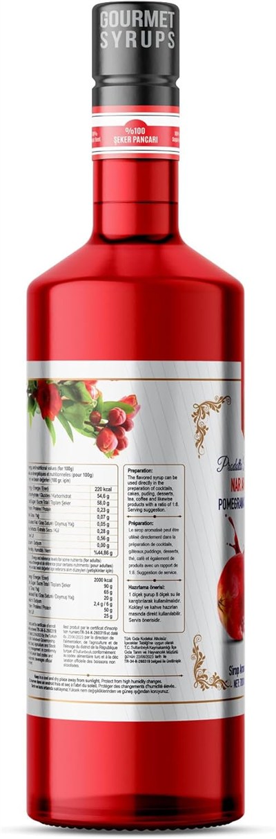 Nish Nar Aromalı Şurup 700 ML - P