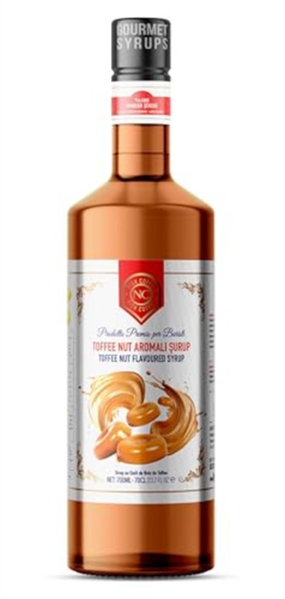 Nish Toffee Nut Aromalı Şurup 700 ML - P