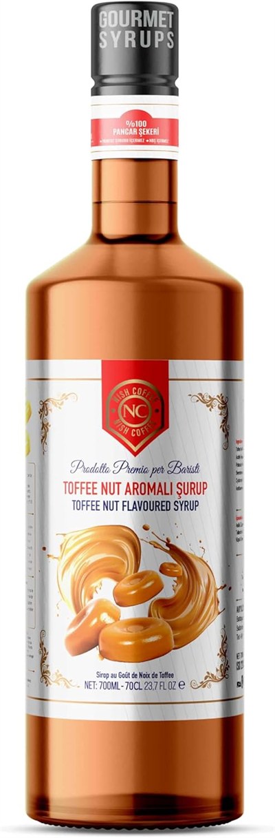 Nish Toffee Nut Aromalı Şurup 700 ML - P