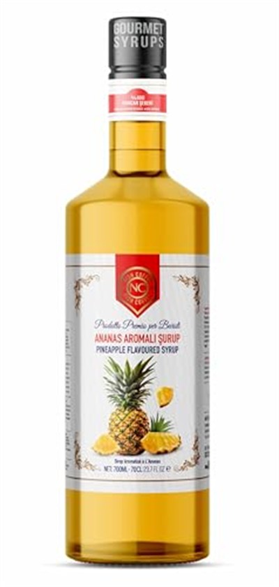 Nish Turunç Ananas Nane Aromalı Şurup 3 x 700 ML - P