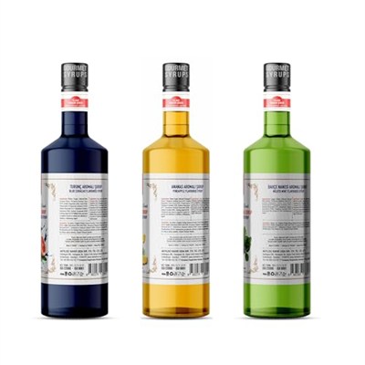 Nish Turunç Ananas Nane Aromalı Şurup 3 x 700 ML - P