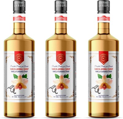 Nish Vanilya Aromalı Şurup 3 x 700 ML - P