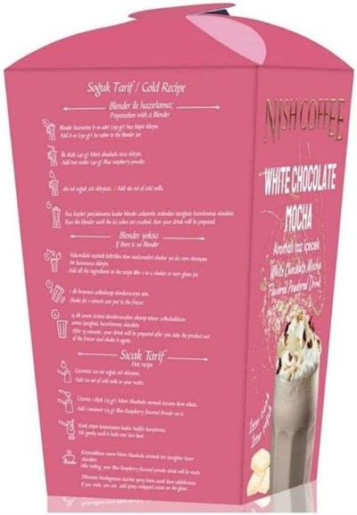 Nish White Chocolate Mocha 250 Gr