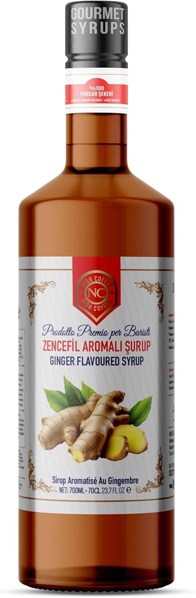 Nish Zencefil Aromalı Şurup 700 ML - P