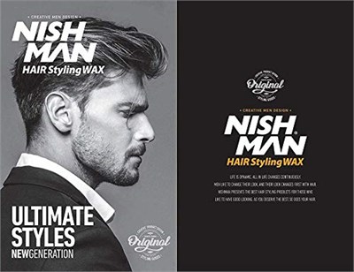 Nishman Saç Şekillendirici Wax 03 Flaming, 150 ML | Tüm Saç Tipleri | Ekstra Güçlü, Islak ve Parlak Görünüm