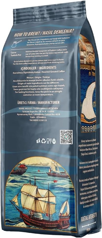Nitelikli Türk Kahvesi 1 Kg. (ÖĞÜTÜLMÜŞ)