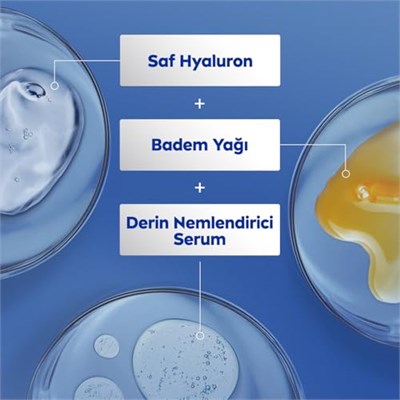 NIVEA Besleyici Vücut Sütü 400 ml, Kuru ve Çok Kuru Ciltler, 72 Saat Yoğun Nemlendirici,Badem Yağı