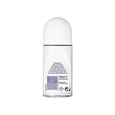 NIVEA Kadın Roll-on Deodorant Powder Touch 50ml, Koltuk Altı Koruma, Ter ve Ter Kokusuna Karşı 48 Saat Deodorant Koruması