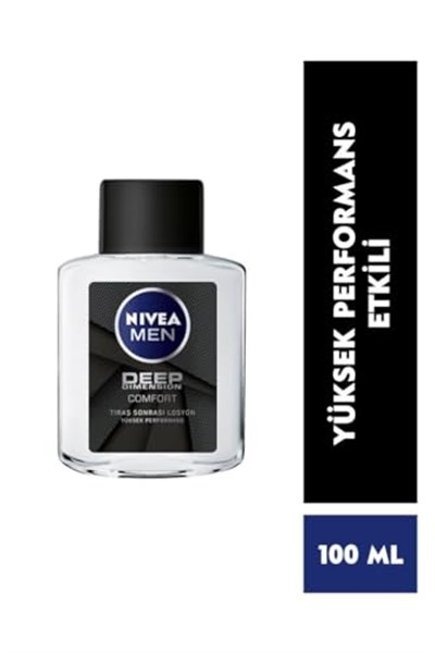 NIVEA MEN Erkek Deep Dimension Tıraş Seti, Tıraş Köpüğü 200ml ve Tıraş Sonrası Losyon 100ml, Kaygan Tıraş