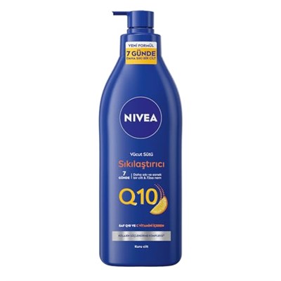 NIVEA Sıkılaştırıcı Vücut Sütü 400 ml,7 Günde Sıkılaştırıcı,72 Saat Nemlendirici,C Vitamini,Kolajen,Kuru Cilt - Seçenekler: 400 ml, 400 ml (3 paketi)