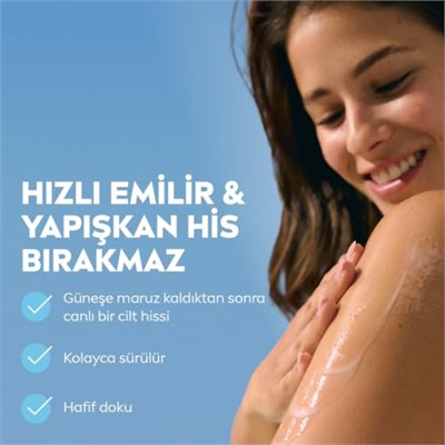 NIVEA SUN Ferahlatıcı Güneş Sonrası Vücut Spreyi 200ml, Nemlendirici, Aloe Vera, Hyaluron