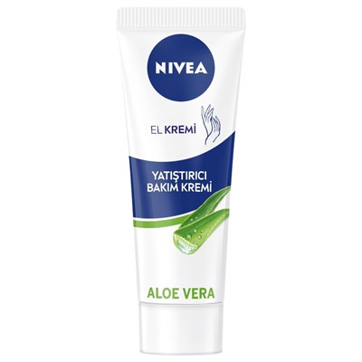NIVEA Yatıştırıcı El Bakım Kremi Aloe Vera 100 ml, Nemlendirici, Jojoba Yağı