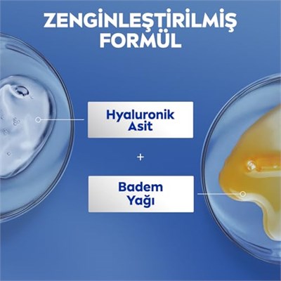 NIVEA Yoğun Nemlendirici El Kremi 72 ml, Hızlı Emilir, Hyaluronik Asit,Badem Yağı, Kuru Ciltler