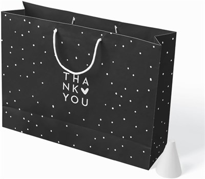 No1 25li Modern Seri Kraft Çanta Siyah 40x30x12 cm