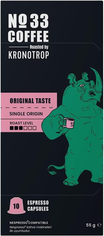 No33 Espresso Original Taste Kapsul 10 Adet