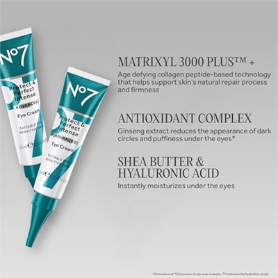 No7 Protect & Perfect Intense Göz Kremi 15Ml