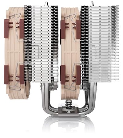 Noctua NH-D15 G2 HBC, Çift Kuleli İşlemci Soğutucusu, Intel LGA1700 Için Özelleştirilmiş Yüksek Taban Dışbükeyliği İçeren Versiyon (Kahverengi)