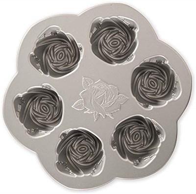 Nordic Ware Platinum Rosebud Baking Pan