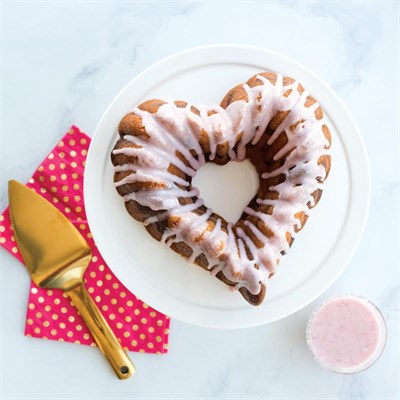 Nordicware Elegant Kalp Bundt Kek Kalıbı