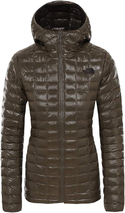 North Face Yeşil Kadın Montu Nf0A3Ygn21L1 W Eco Tball Hdie