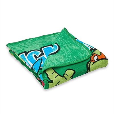 Northwest Nickelodeon Polar Battaniye Genç Mutant Ninja Kaplumbağalar, Cowabunga Dudes, 116 cm x 152 cm