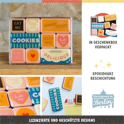 Nostalgic-Art 83095 Home & Country – Wonder daireleri, magnet-Set (9TEILIG)