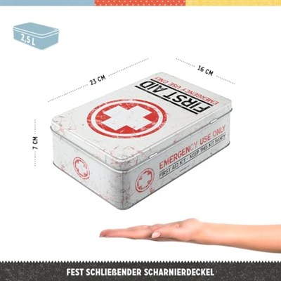 Nostalgic-Art Saklama Kutuları Düz - İlk Yardım Ve Ecza Dolabı, 1 - Paketi