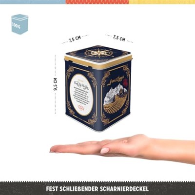Nostaljik Sanat Çay Teneke - Geleneksel İngiliz Çayları (100g için), 31304
