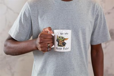 Not Today Muggle Fu*ker Coffee Mug Sevimli Komik Kupa Bardak