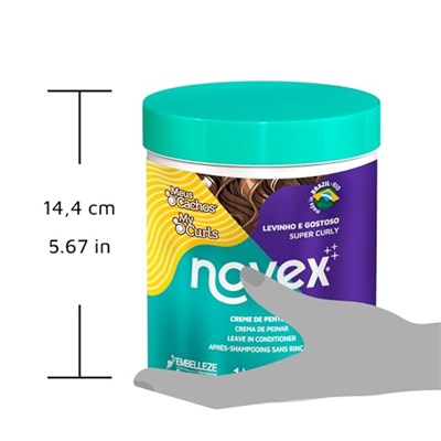 NOVEX MY CURLS - Bukle Belirginleştirici Durulanmayan Saç Bakım Kremi 1Kg (876120002862)
