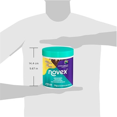 NOVEX MY CURLS - Bukle Belirginleştirici Durulanmayan Saç Bakım Kremi 1Kg (876120002862)
