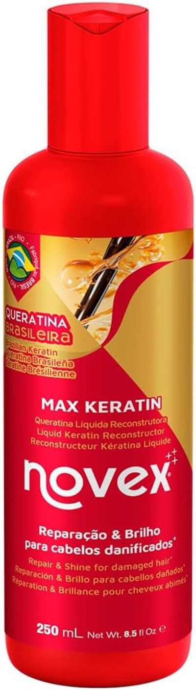 NOVEX Saç Bakımı Max Konsantre Sıvı Keratin, 8.5 oz