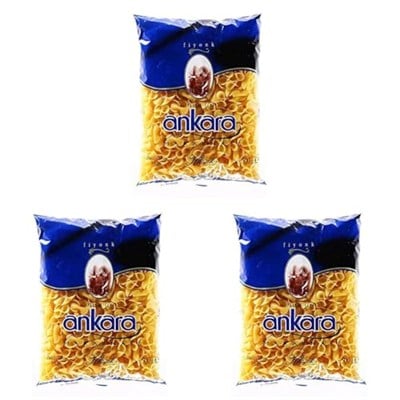 Nuhun Ankara Makarnası Fiyonk 500 g 3lü paket