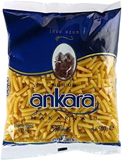 Nuhun Ankara Makarnası İnce Uzun 500 g