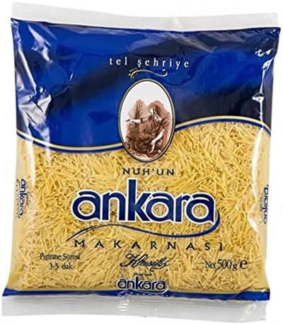 Nuhun Ankara Makarnası Tel Şehriye 500 g