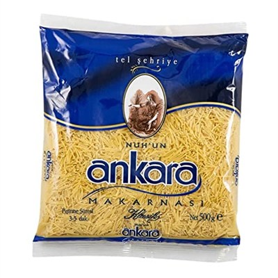Nuhun Ankara Makarnası Tel Şehriye 500 g