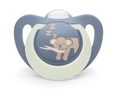 NUK FC Night 2li Gece Emzik, 0-6 ay,Hipo/Koala