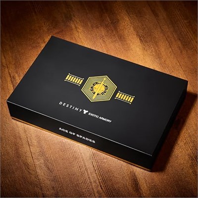 Numskull Ace of Spades Egzotik Silah Figürü 12x6 (30 x 17 cm) Sınırlı Sayıda Koleksiyon Çoğaltma Heykeli - Resmi Kader Ürünü - FPS Bilim Kurgu Aksiyon Video Oyunu Figürü