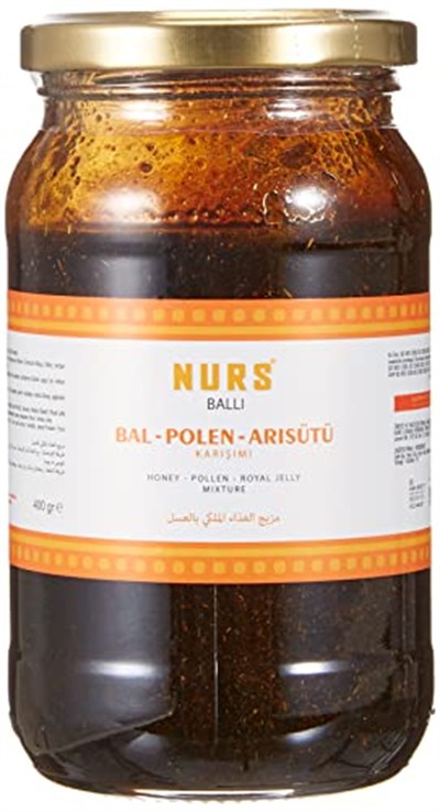 Nurs Bal Polen Arısütü Karışımı Macun 400 Gr