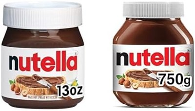 Nutella Kakaolu Fındık Kreması 400 Gr + 750 Gr
