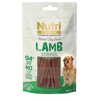 Nutri Canin Natural Dog Snack Lamb Tahılsız Kuzulu Ödül 80 G