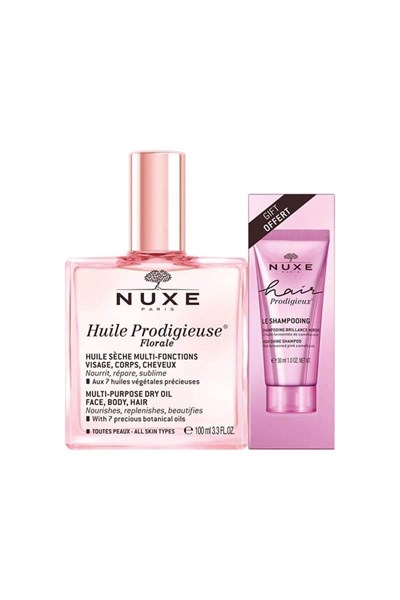 Nuxe Huile Prodigieuse Floral Çok Amaçlı Kuru Yağ Şampuan Hediyeli