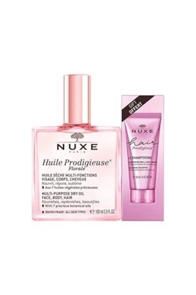 Nuxe Huile Prodigieuse Floral Çok Amaçlı Kuru Yağ Şampuan Hediyeli