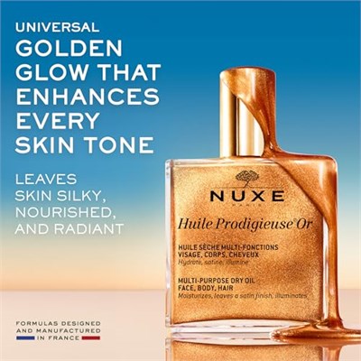 Nuxe Huile Prodigieuse Or Çok Amaçlı Işıltılı Kuru Yağ 100 ml