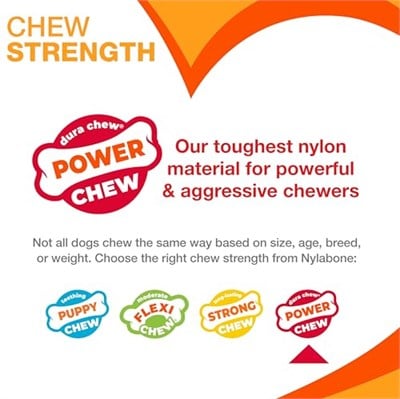 Nylabone Power Chew Toys Müşteri Favorileri Paketi - Agresif Çiğneme için Köpek Oyuncakları, Büyük Köpekler için 3 Şekil ve Tatta Yıkılmaz Köpek Oyuncakları - Lezzet Karışık, Büyük/Dev (3 Sayı)