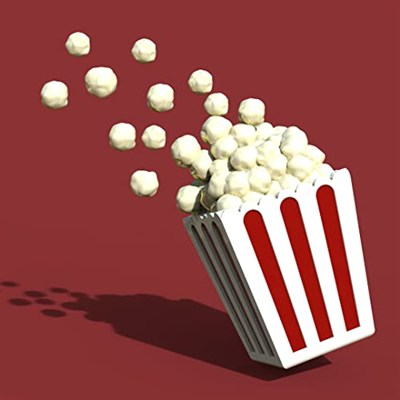 O meta[l]morphose Metalorphose – Anahtarlık Popcorn – MTM135-01, kırmızı/beyaz, tek boy, Kırmızı/Beyaz, Ölçü Birimi