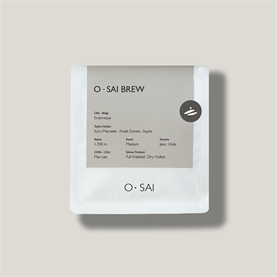 O•Sai OSAI Brew Endonezya Çekirdek Kahve 250 g