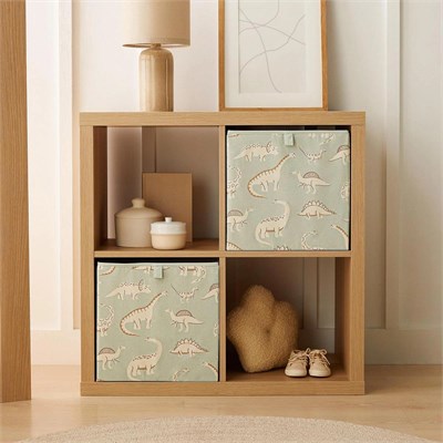 Ocean Home Textile 2li Çocuk Odası Dinozor Kutu Set 33 X 30 X 33 Cm